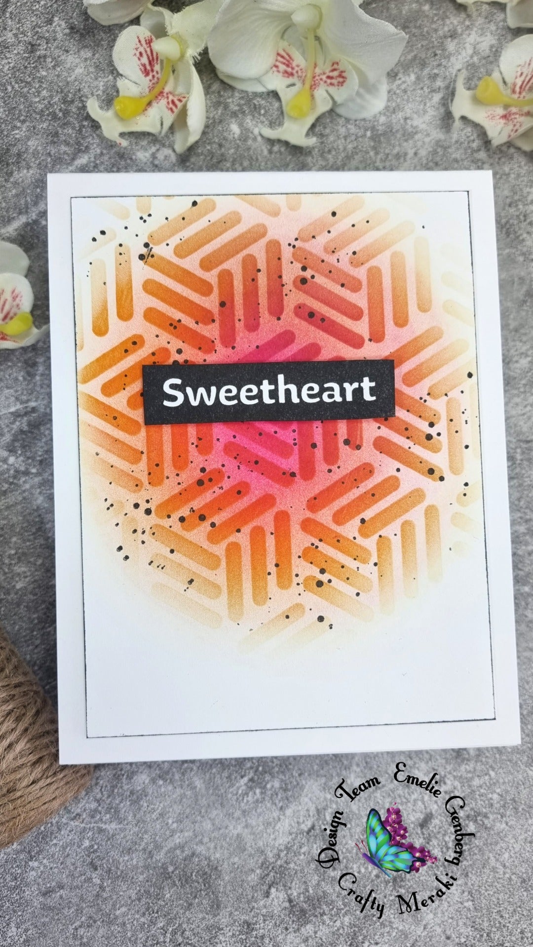 Crafty Meraki Woven Wonder Stencil