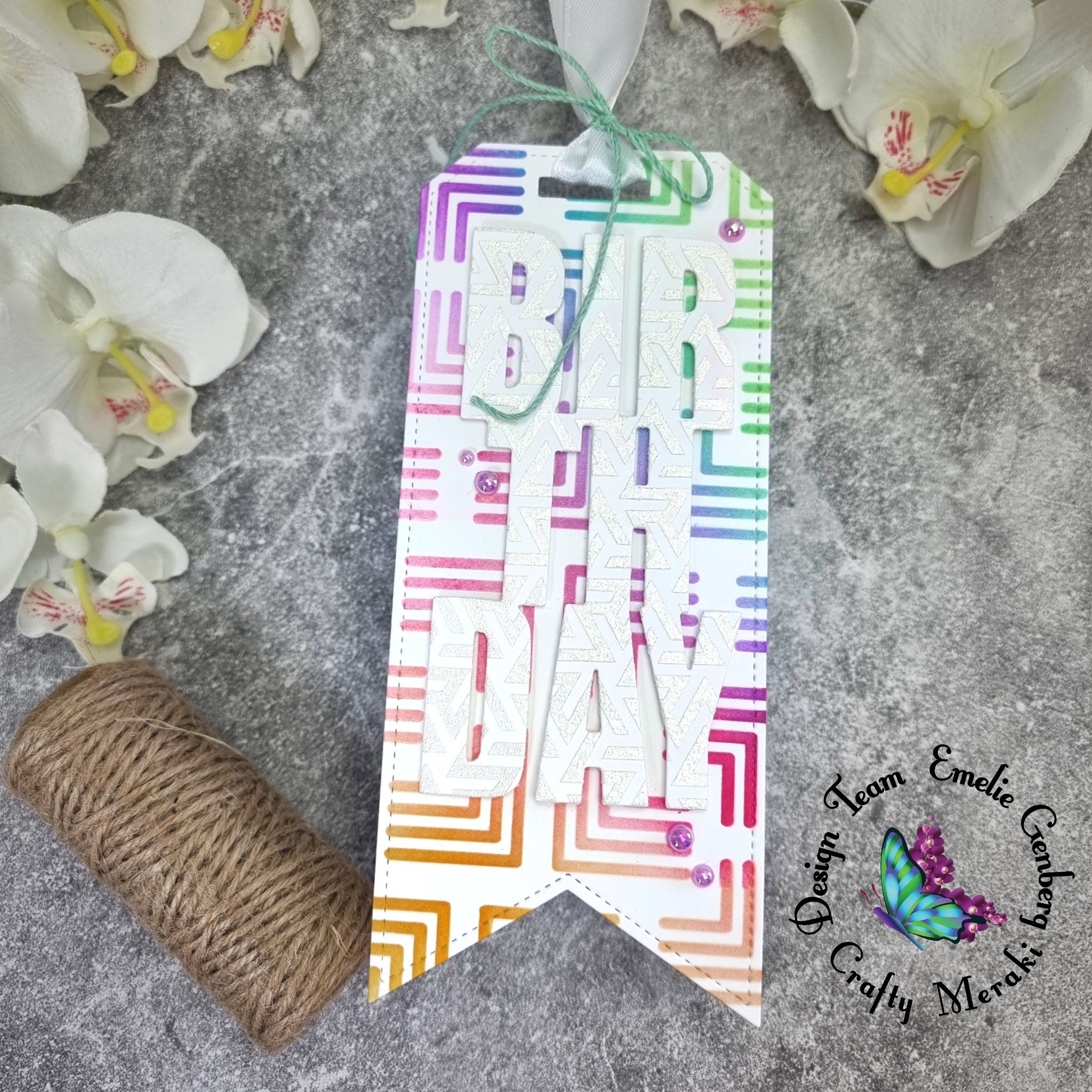 Crafty Meraki Mosaic Maze Stencil
