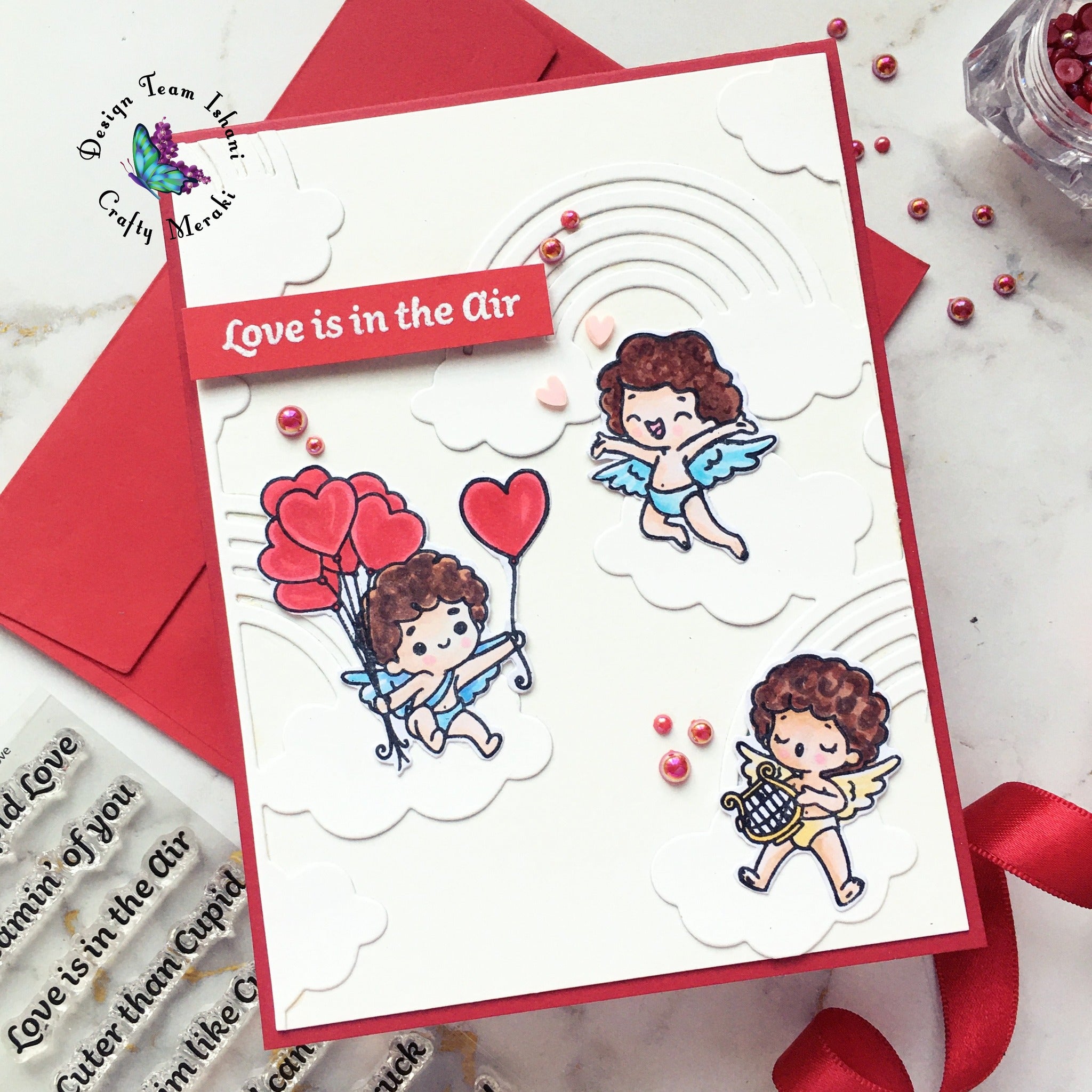Crafty Meraki Over The Rainbow Mini Slimline Para-Dies - Crafty Meraki