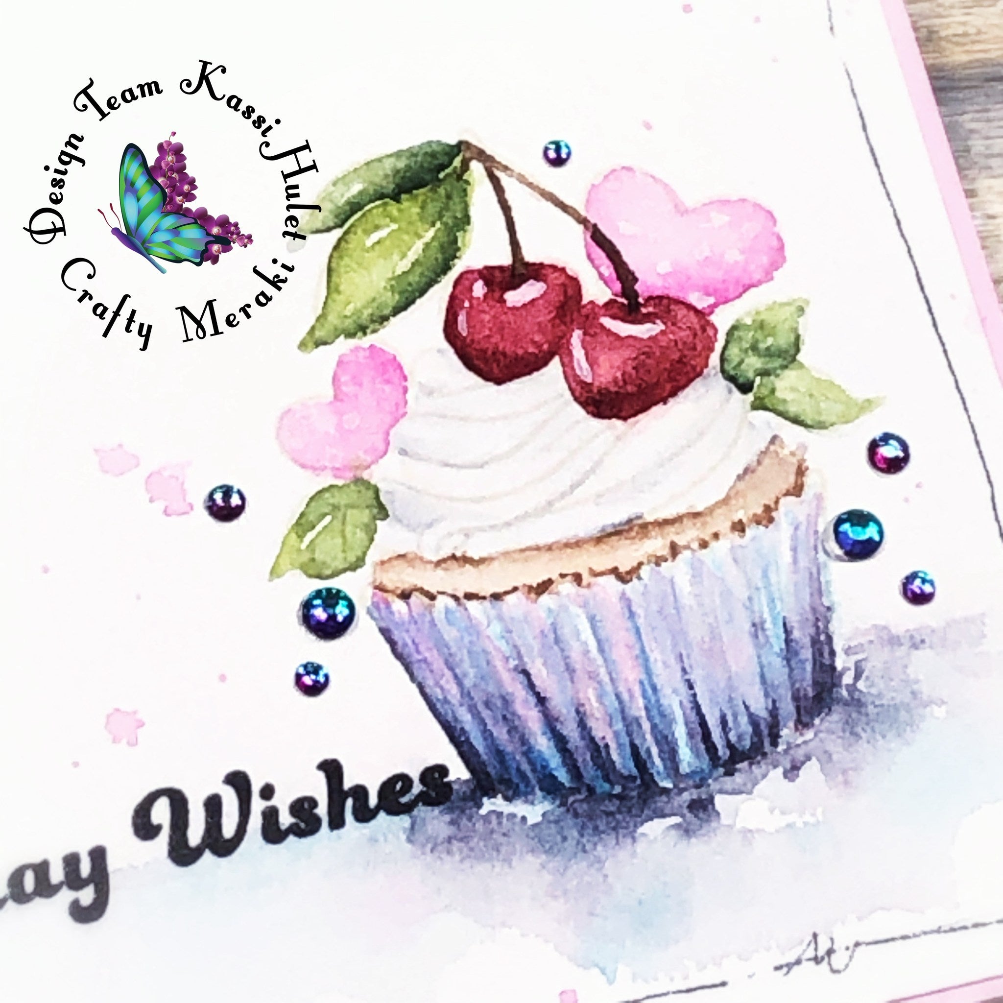 Crafty Meraki Be Your Own Kind of Cupcake Stamp set - Crafty Meraki