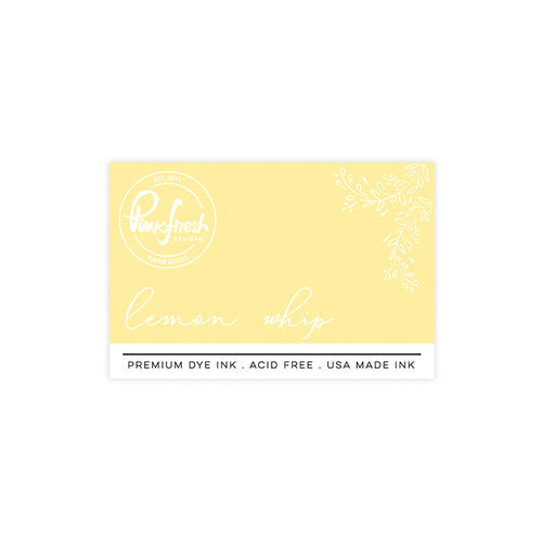 Pinkfresh Studio Premium Dye Ink Pad : Lemon Whip - Crafty Meraki