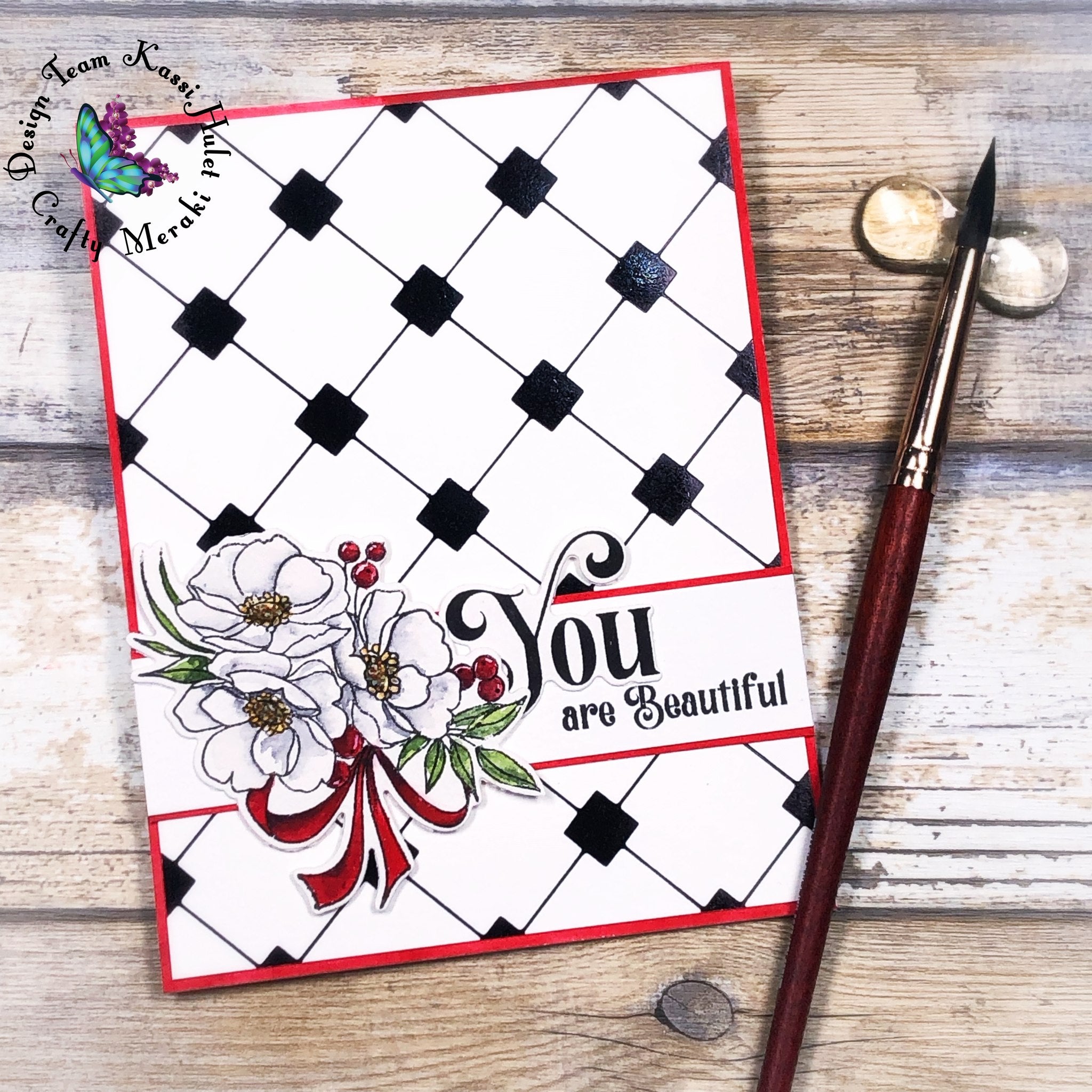Crafty Meraki Diamond in the Rough Hot Foil plate - Crafty Meraki