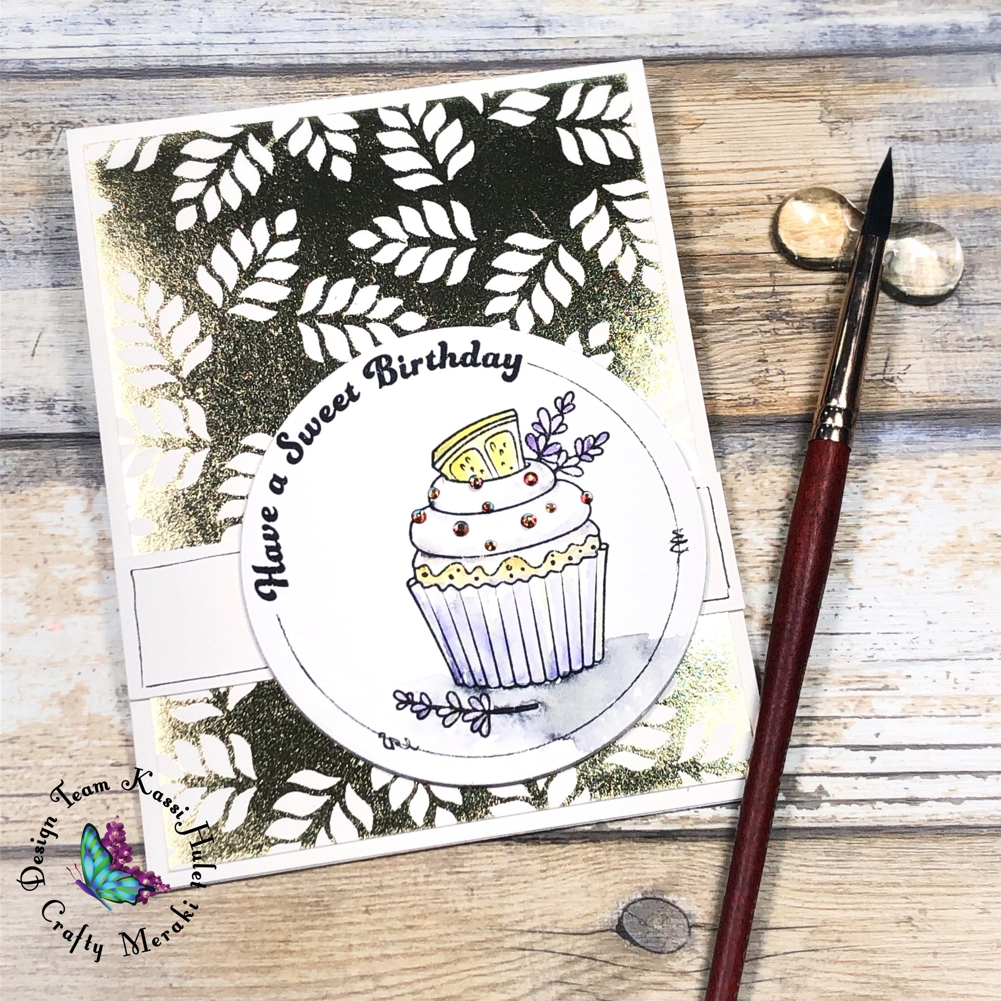 Crafty Meraki Be Your Own Kind of Cupcake Stamp set - Crafty Meraki