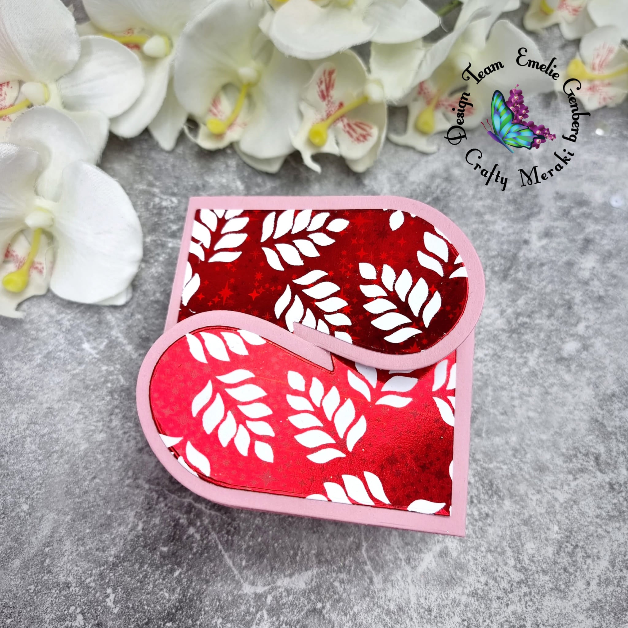 Crafty Meraki Love Note Folding Note Card Dies - Crafty Meraki