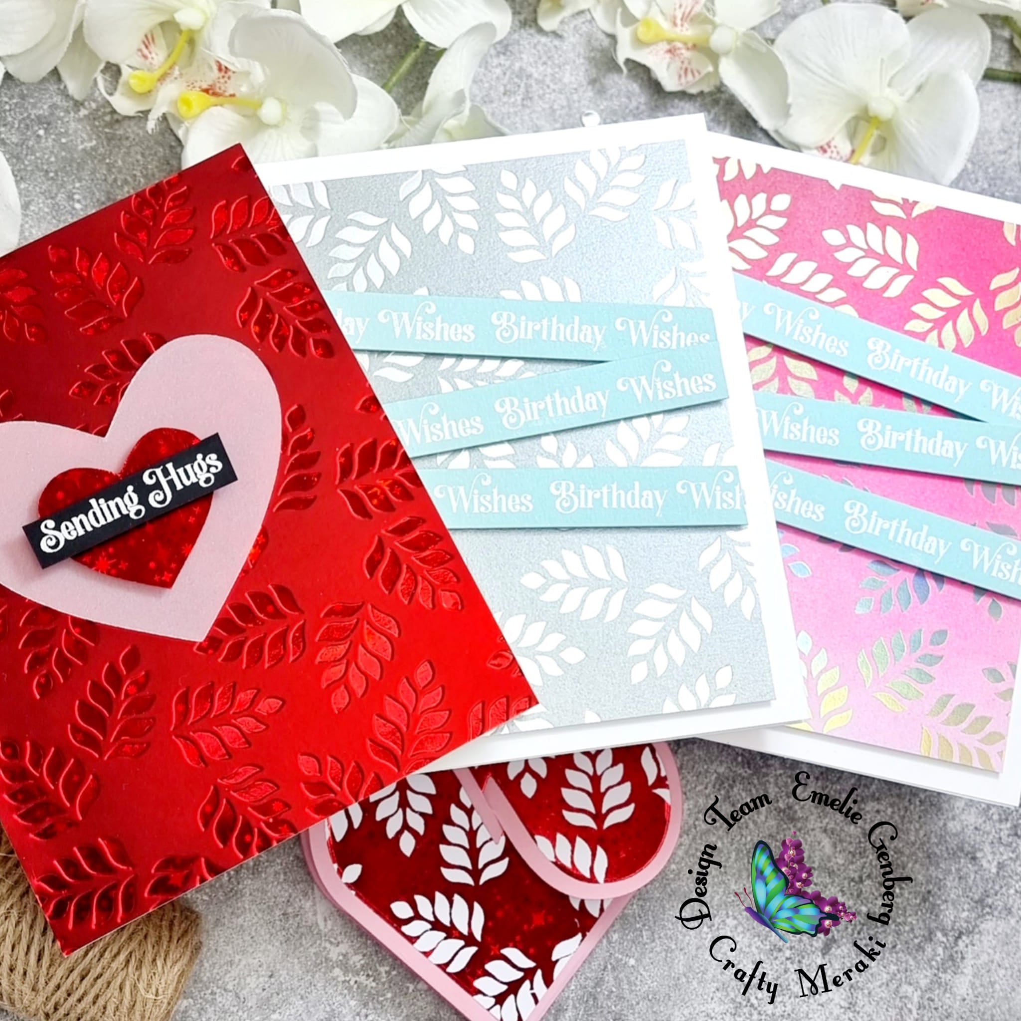Crafty Meraki Ballad of the Heart Hot Foil plate - Crafty Meraki