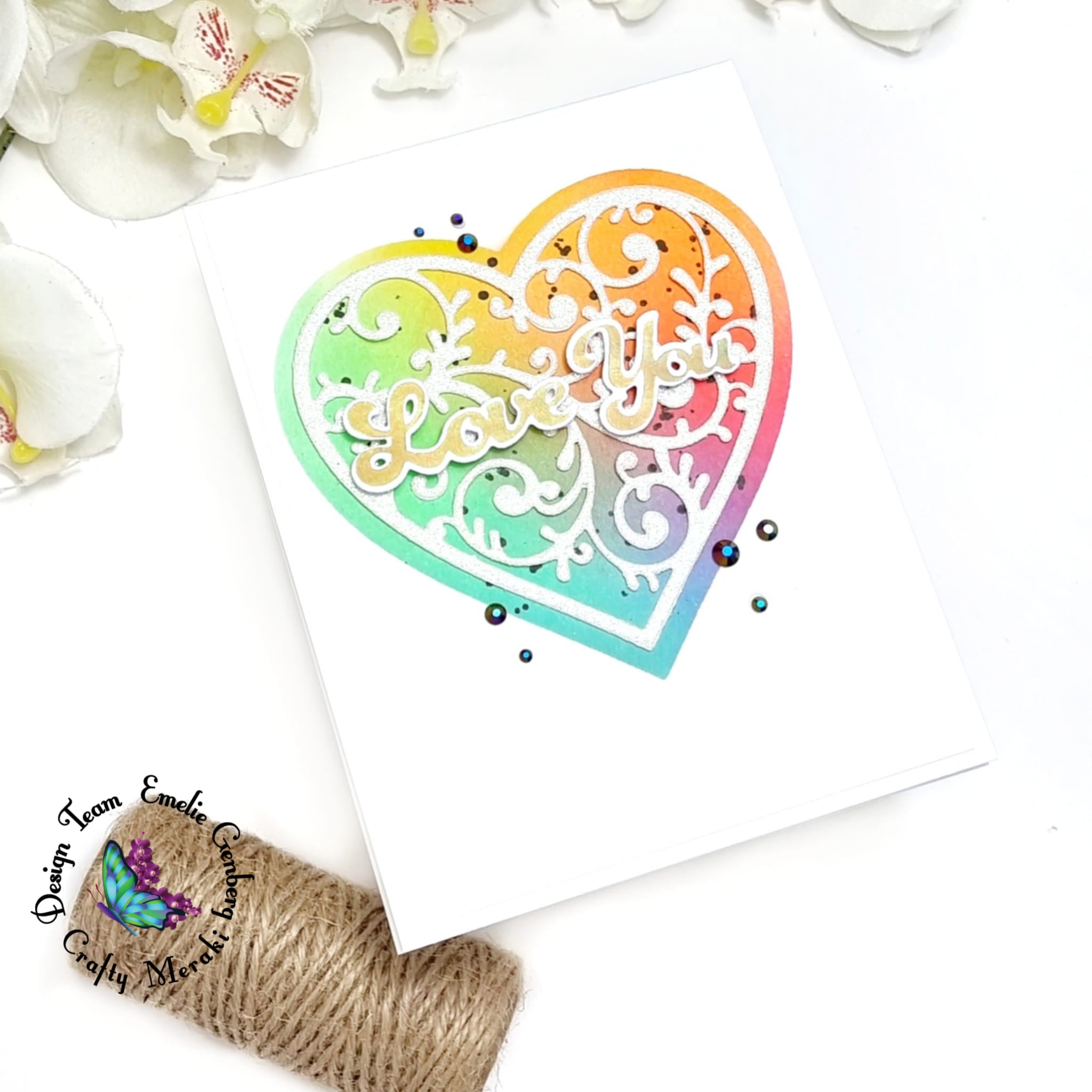 Crafty Meraki Cupid's Heart Layering Die Set - Crafty Meraki