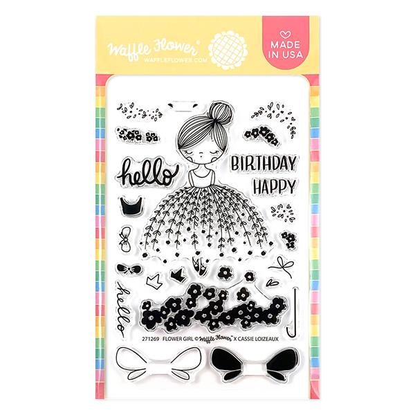 Waffle Flower - Flower Girl Stamp Set - Crafty Meraki