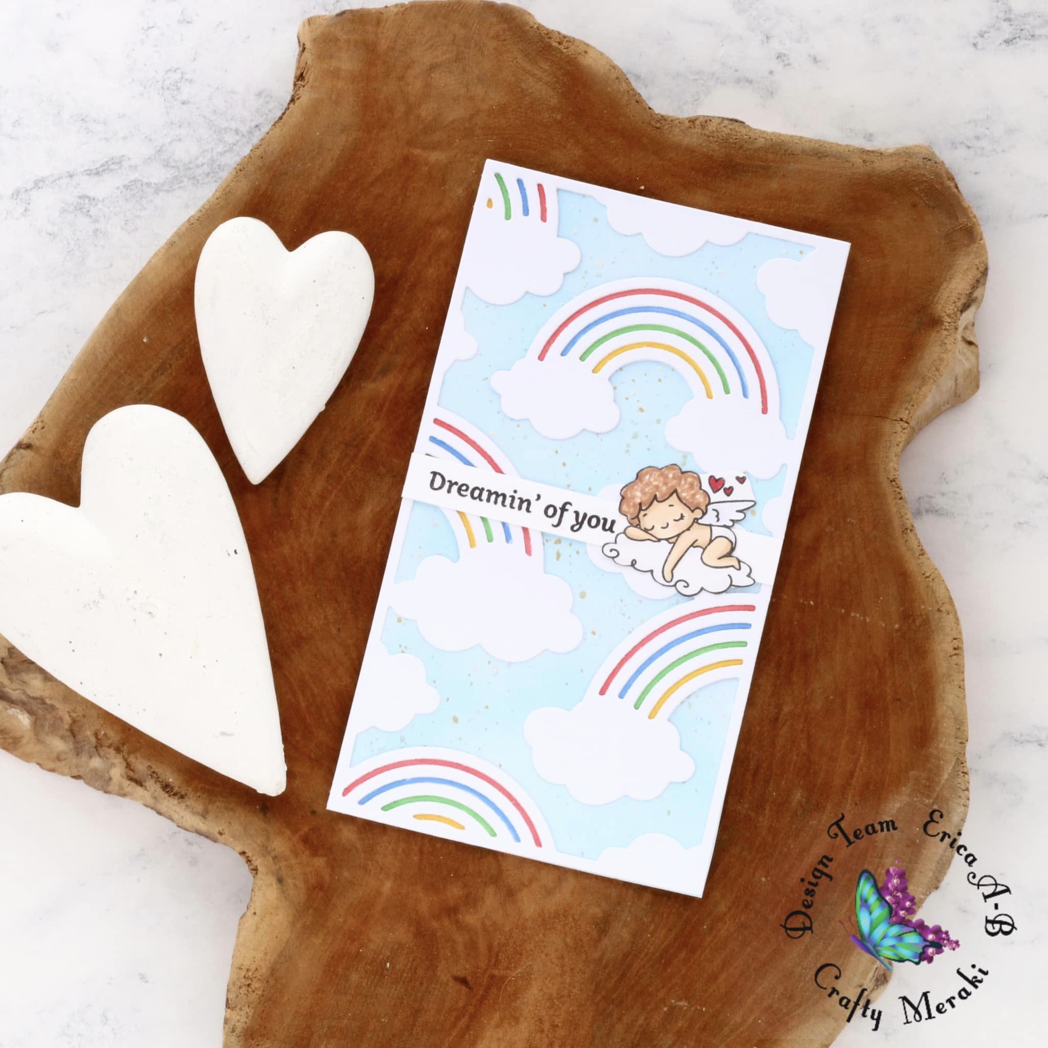 Crafty Meraki Crazy Cupid Love Stamp set - Crafty Meraki