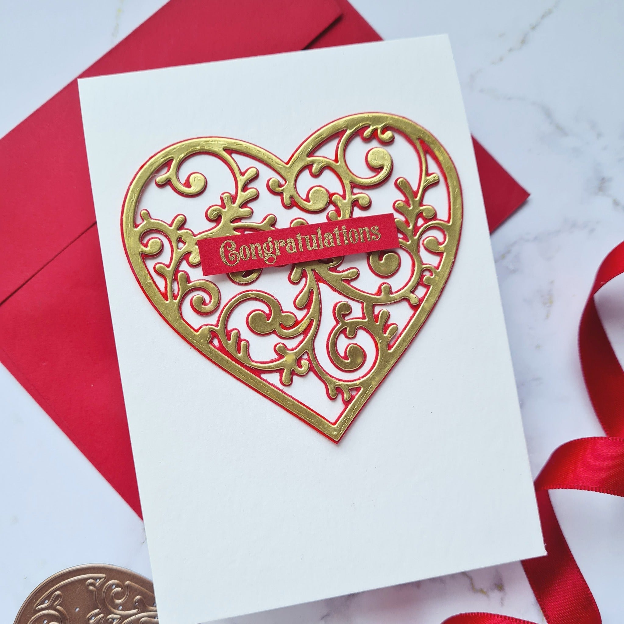 Crafty Meraki Cupid's Heart Layering Die Set - Crafty Meraki