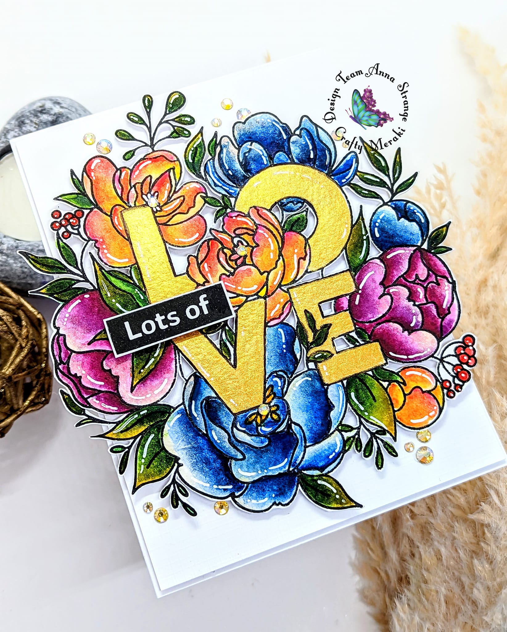 Crafty Meraki All You Need is Love Stamp set - Crafty Meraki