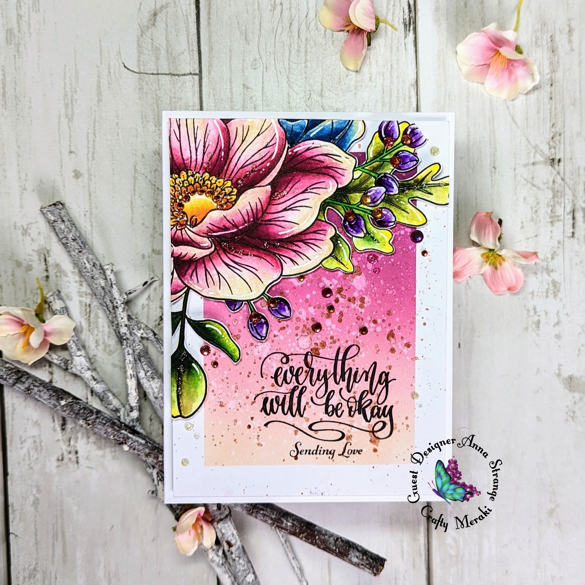Crafty Meraki Penelope's Garden Stamp set - Crafty Meraki
