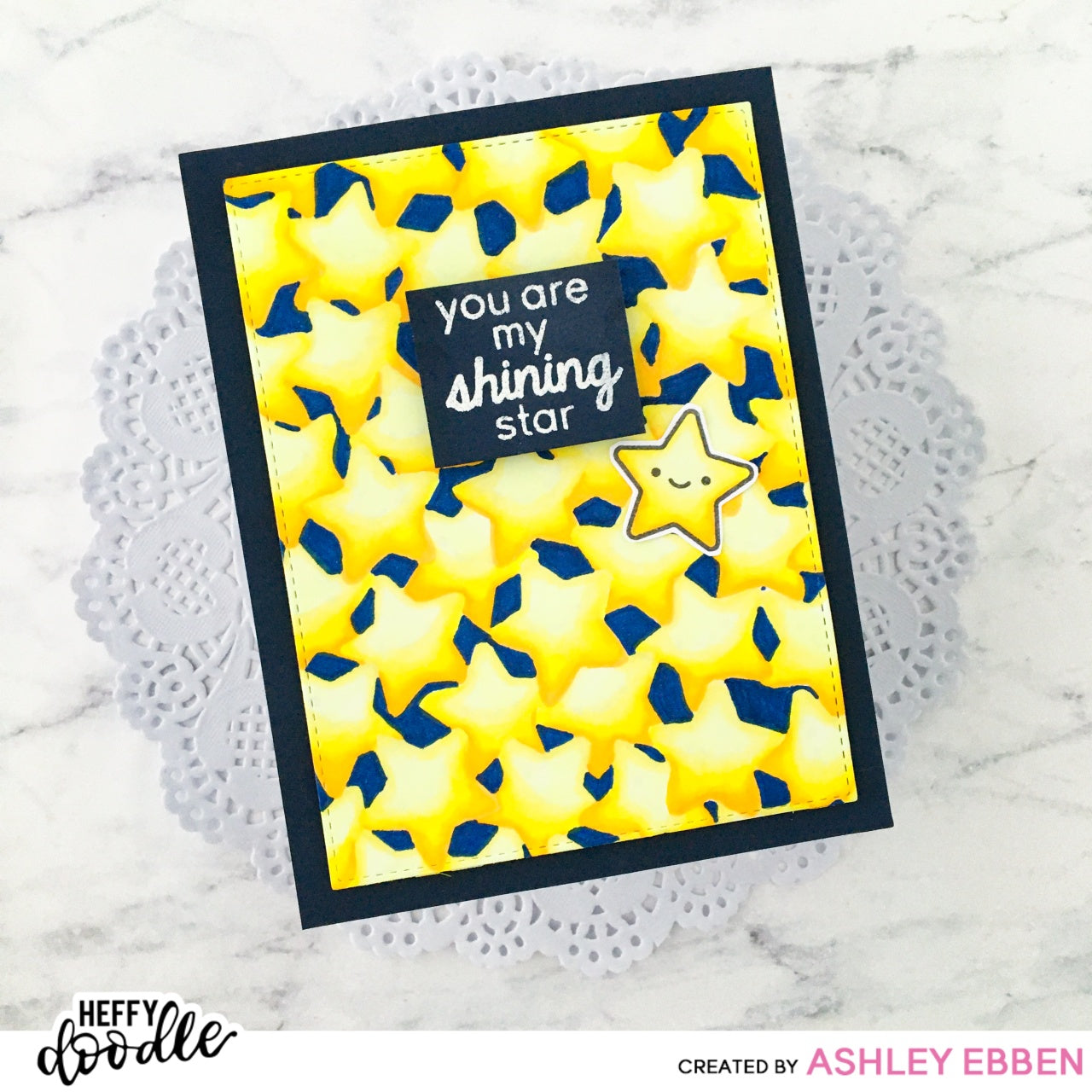 Crafty Meraki Heffy Doodle Collaboration Superstar stamp set - Crafty Meraki