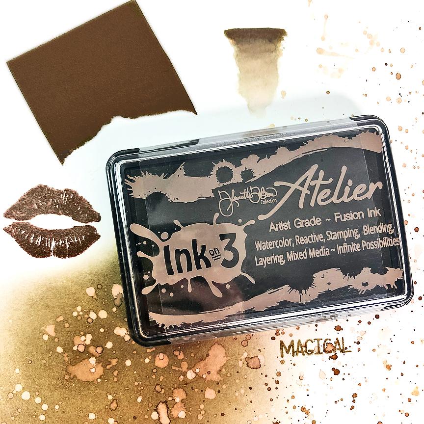 Inkon3 Atelier Twiggy Brown ~ Artist Grade Fusion Ink Pad - Crafty Meraki