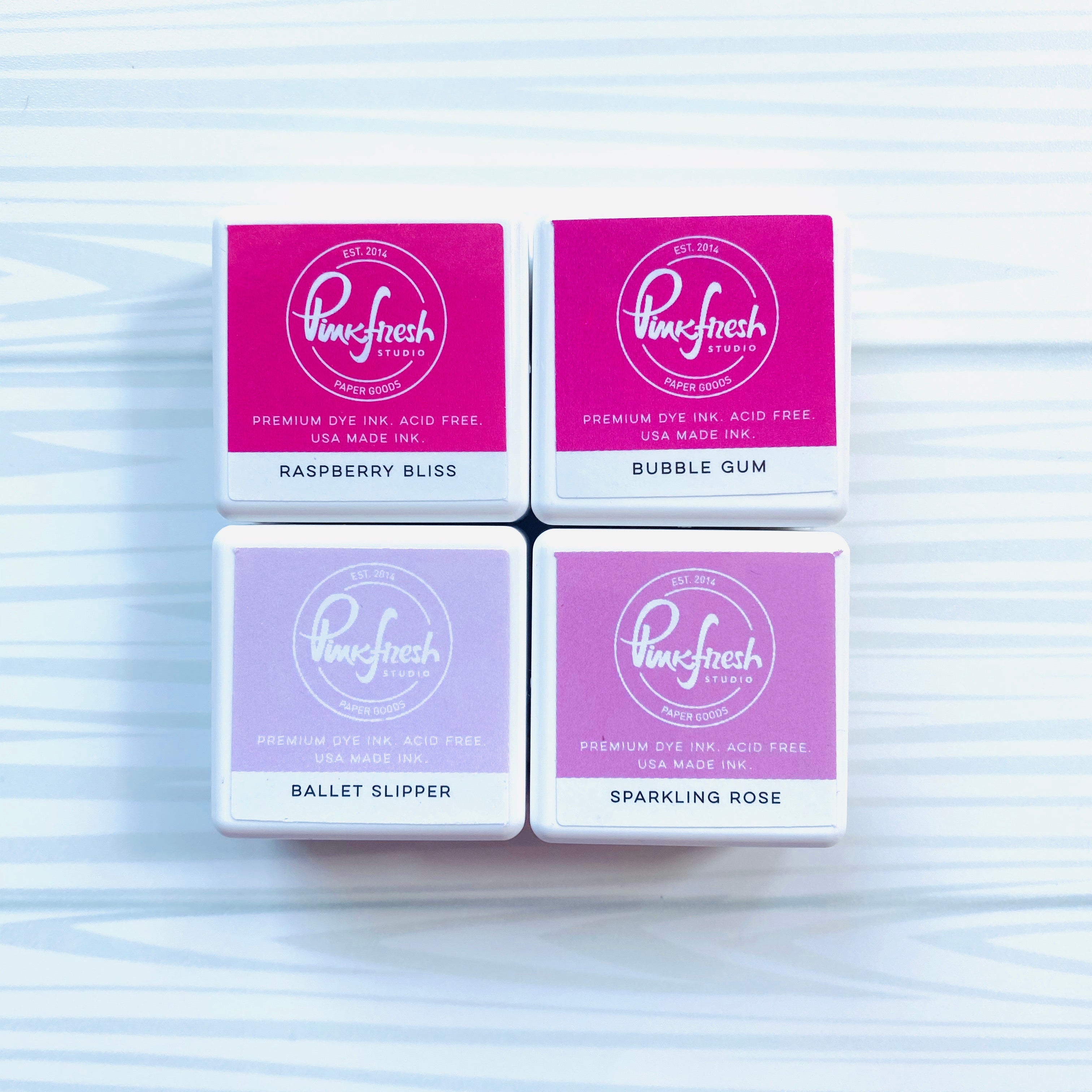 Pinkfresh Studio Premium Dye Ink Cube Pack : Fairy Dust - Crafty Meraki