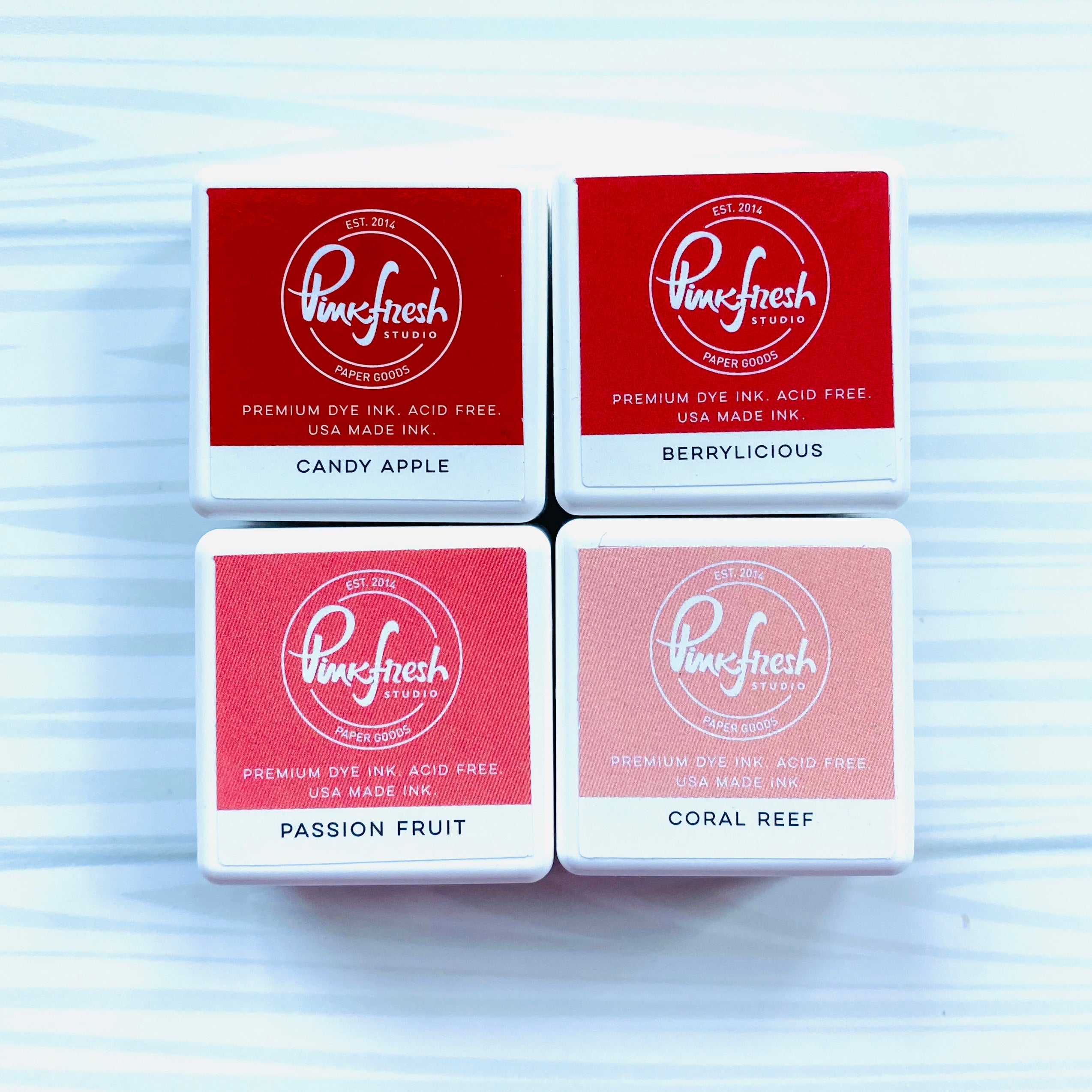 Pinkfresh Studio Premium Dye Ink Cube Pack : Heartbeat - Crafty Meraki