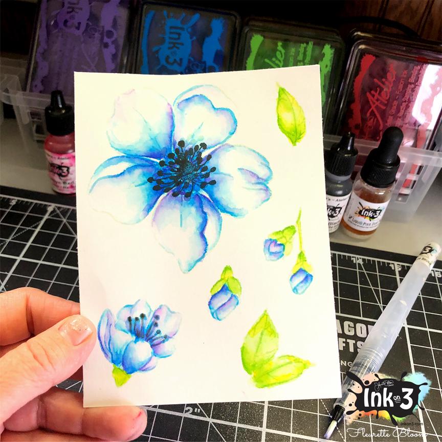 Inkon3 Fadeout No Line coloring Detail Ink - Crafty Meraki
