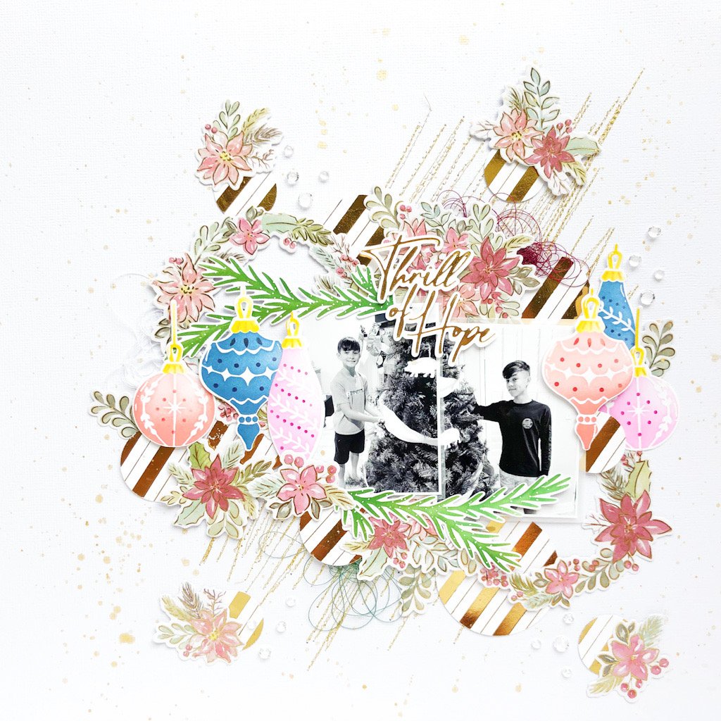 Pinkfresh Studio Thrill of Hope hot foil plate - Crafty Meraki