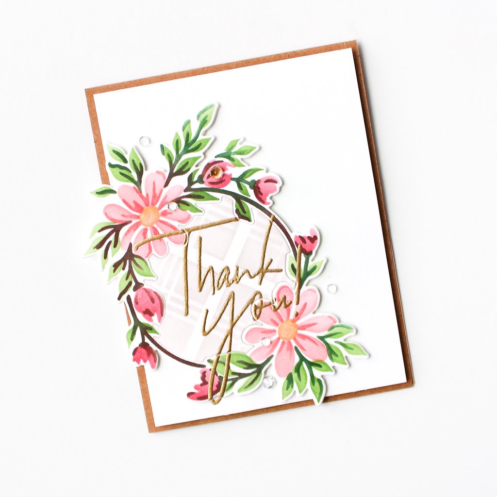 Pinkfresh Studio Daisy Wreath Die - Crafty Meraki
