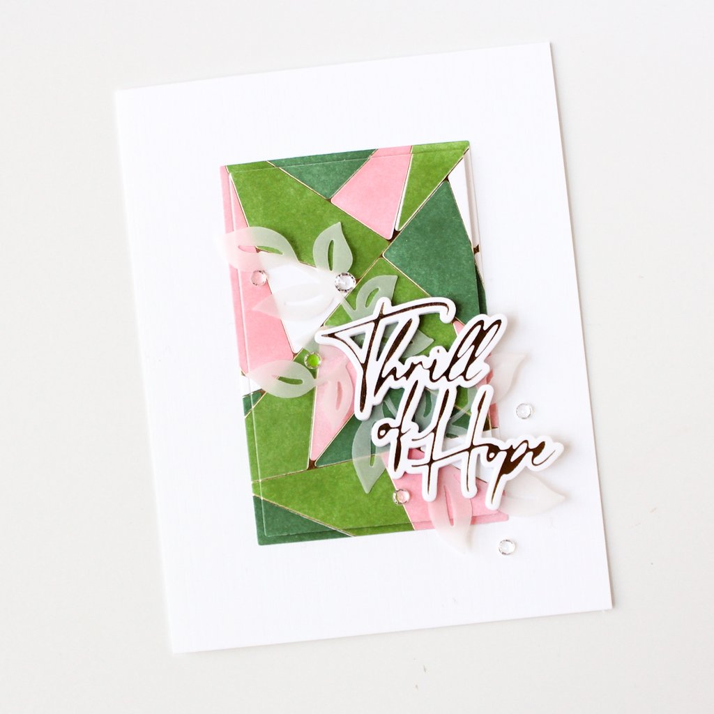 Pinkfresh Studio Thrill of Hope hot foil plate - Crafty Meraki