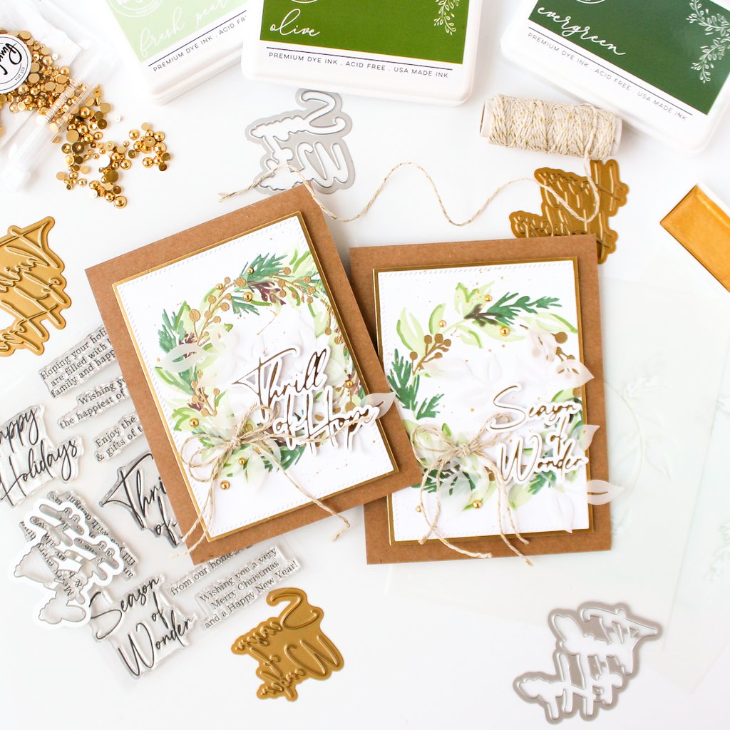 Pinkfresh Studio Thrill of Hope hot foil plate - Crafty Meraki