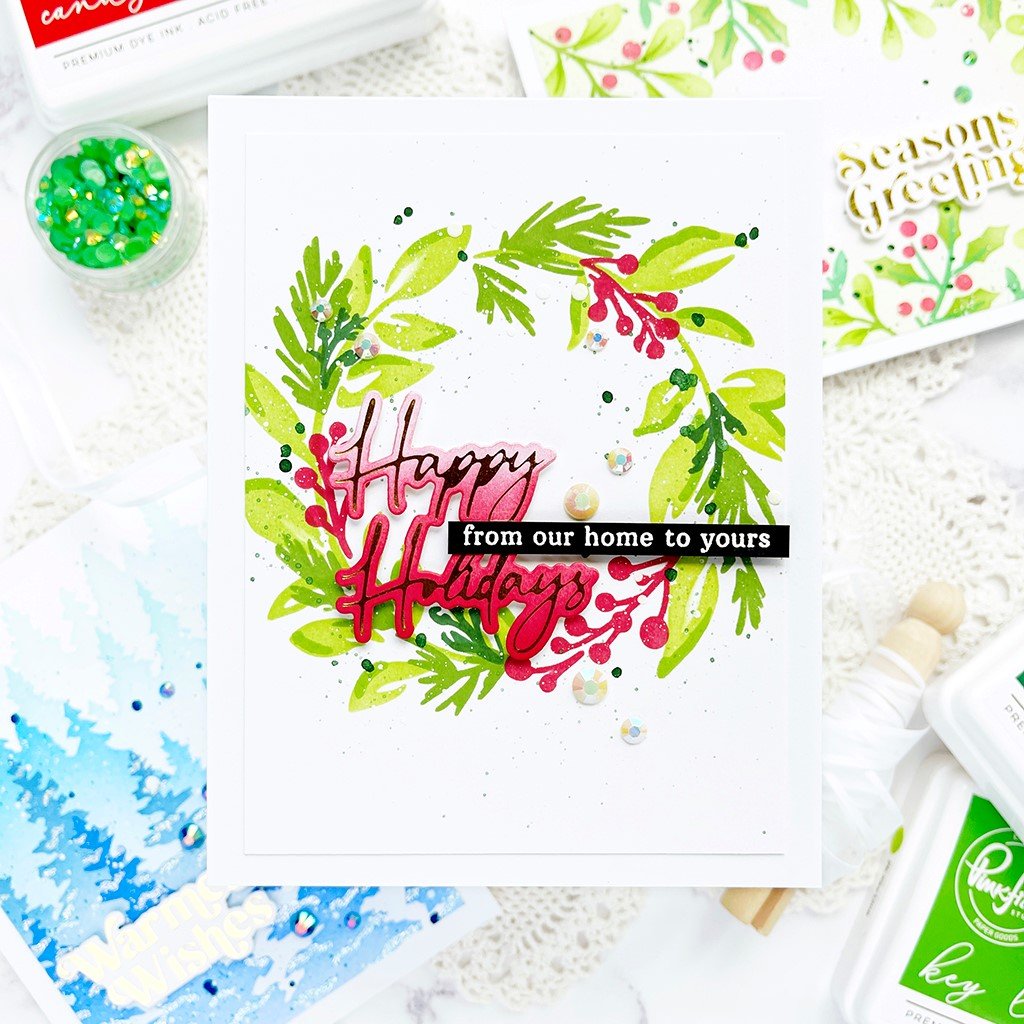 Pinkfresh Studio Thrill of Hope hot foil plate - Crafty Meraki