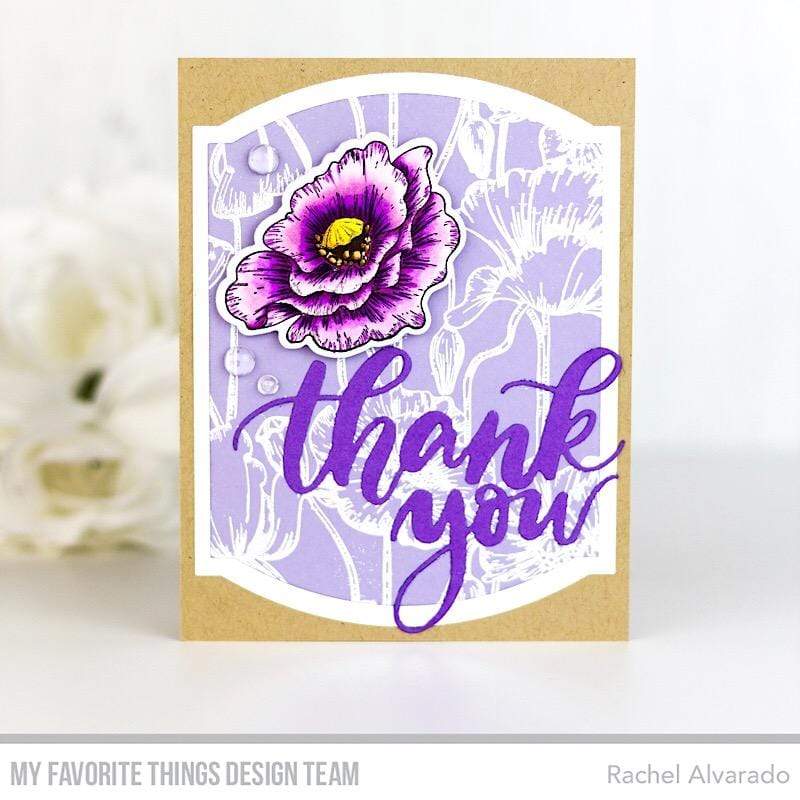 My Favorite Things Poppy Blooms Stamps - Crafty Meraki