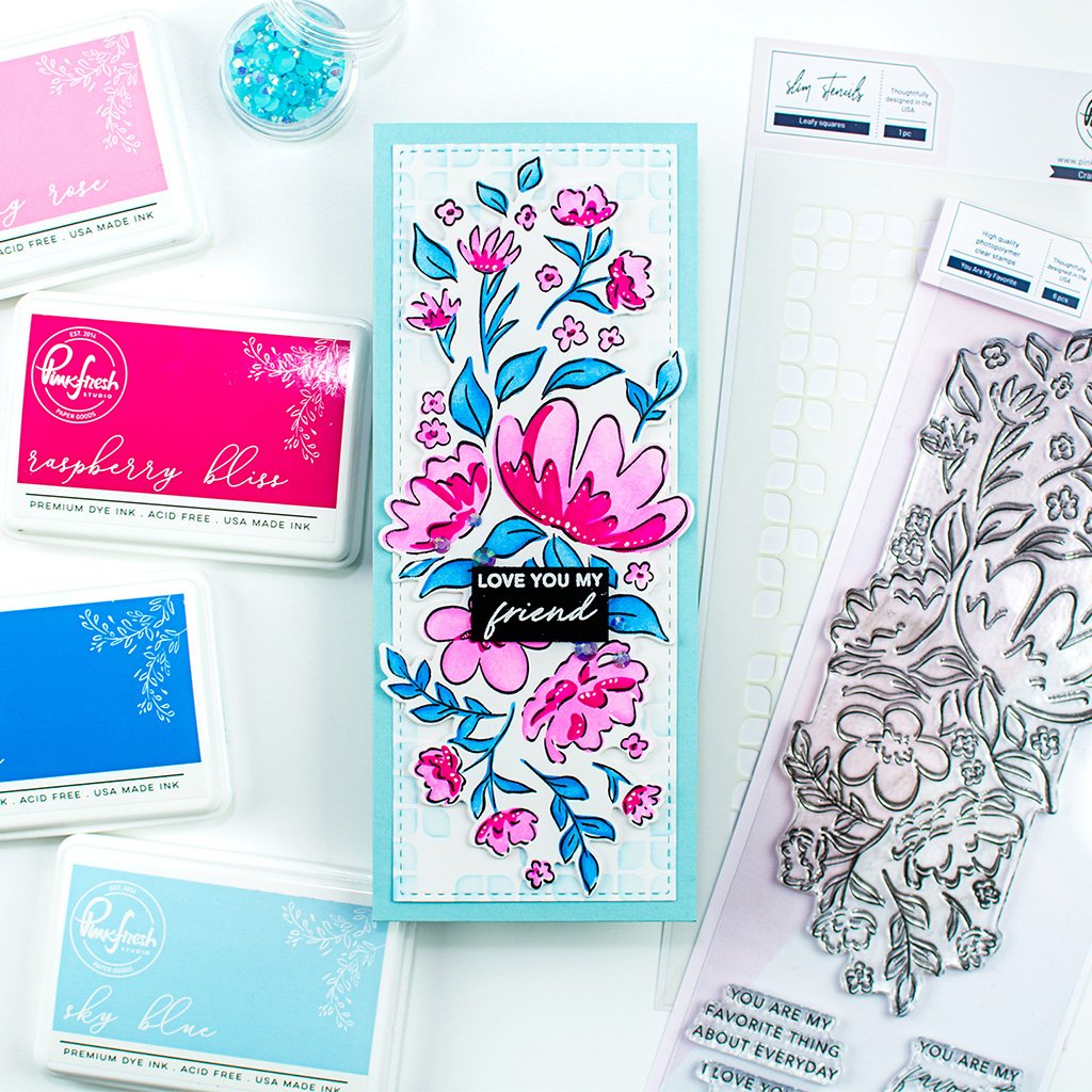 Pinkfresh Studio You Are My Favorite stamp set - Crafty Meraki