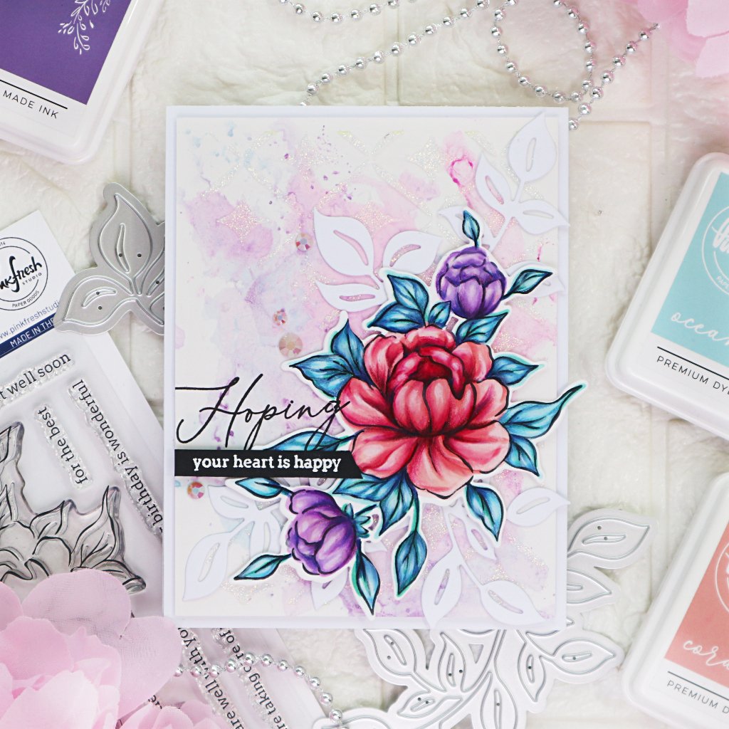 Pinkfresh Studio Choose hope die - Crafty Meraki