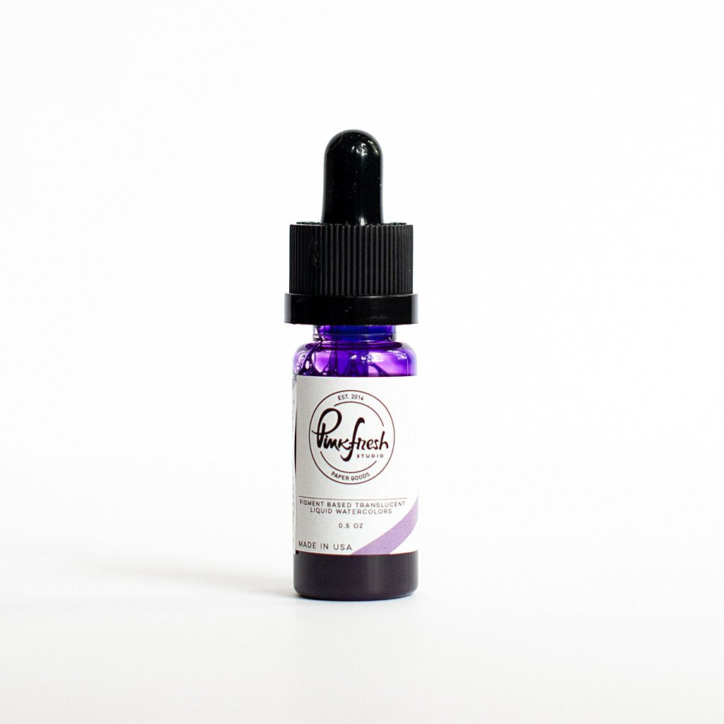 Pinkfresh Studio Liquid Watercolors .5oz-Lavender Pinkfresh Studio Liquid Watercolors .5oz-Lavender