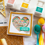 Geo Arch stencil - Crafty Meraki