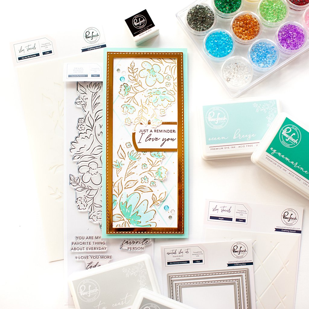 Pinkfresh Studio You Are My Favorite stamp set - Crafty Meraki