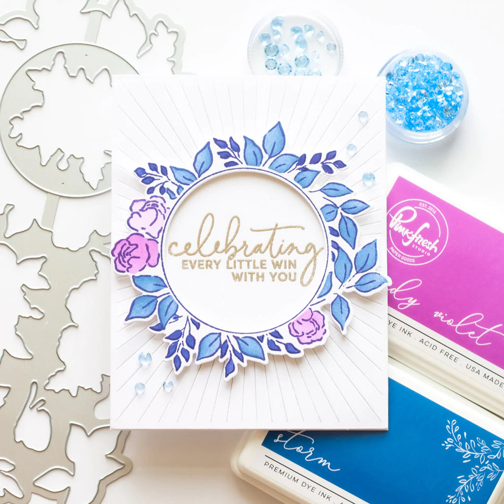 Pinkfresh Studio English garden stencil - Crafty Meraki