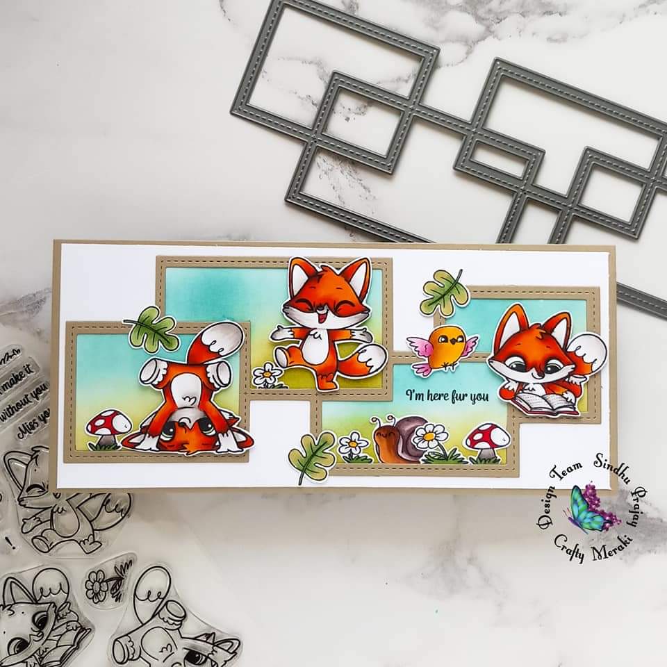 Crafty Meraki To-tail-ly Awesome Stamp set - Crafty Meraki