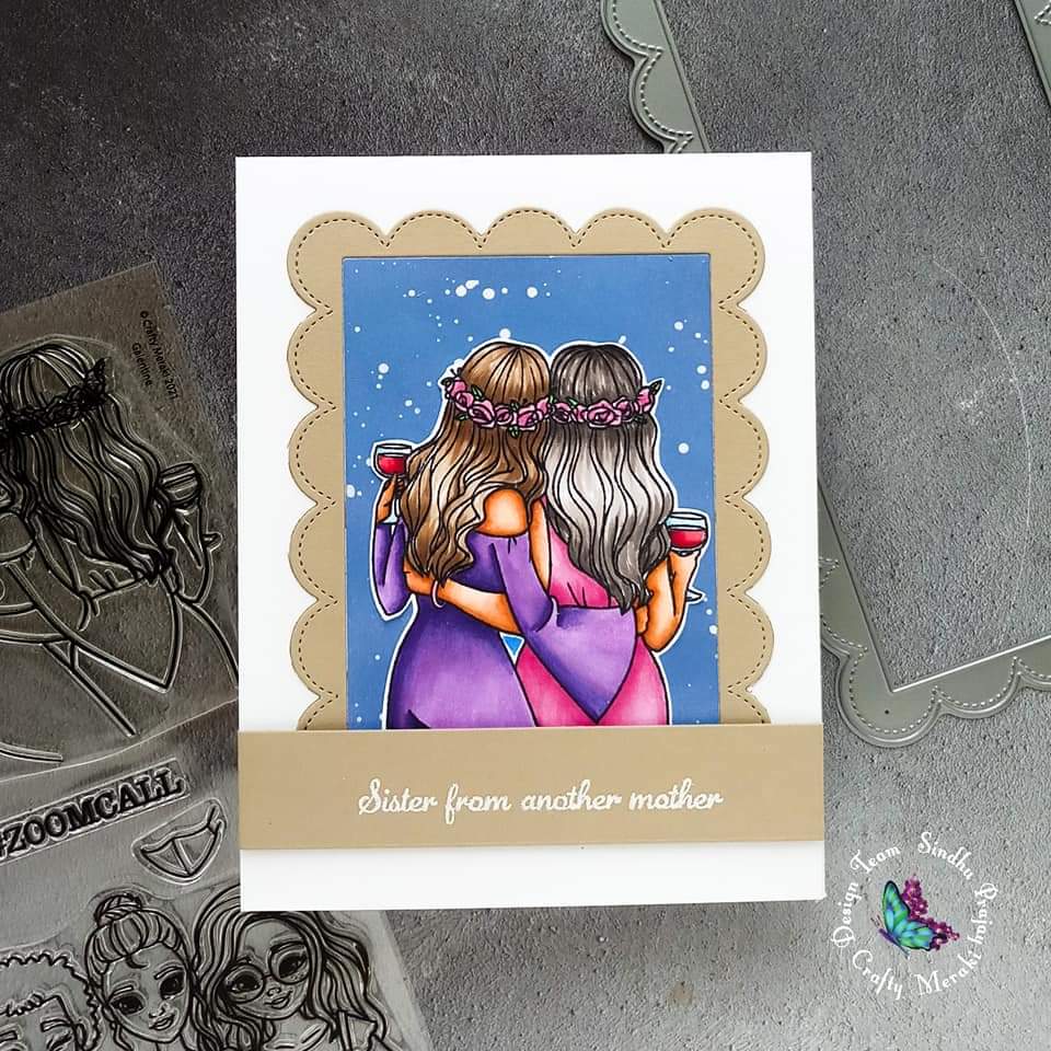 Crafty Meraki Timeless frames Slimline die - Crafty Meraki
