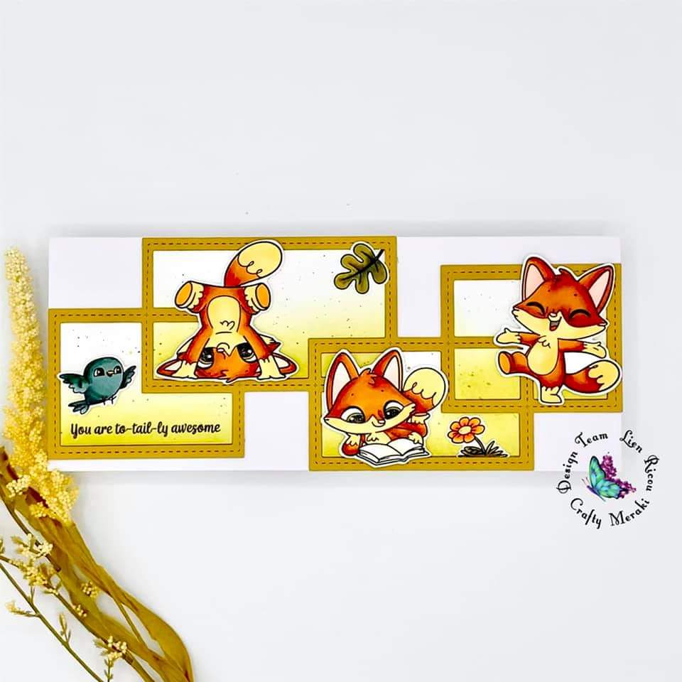 Crafty Meraki To-tail-ly Awesome Stamp set - Crafty Meraki