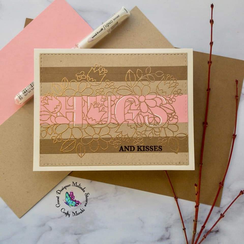 Crafty Meraki Floral Hugs stamp - Crafty Meraki