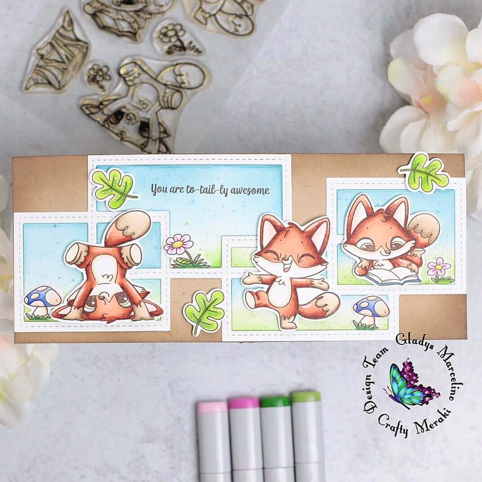 Crafty Meraki To-tail-ly Awesome Stamp set - Crafty Meraki