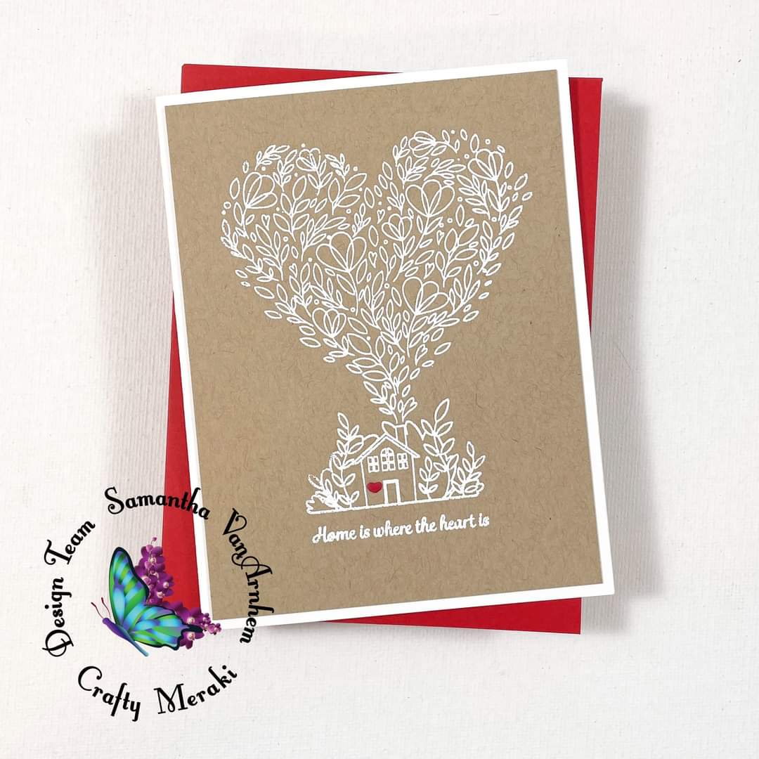 Crafty Meraki Home is where the Heart is stamp set - Crafty Meraki