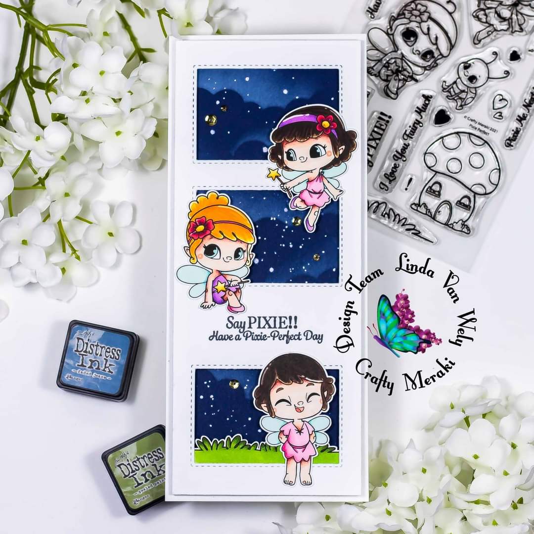 Crafty Meraki Pixie- Perfect Stamp set - Crafty Meraki