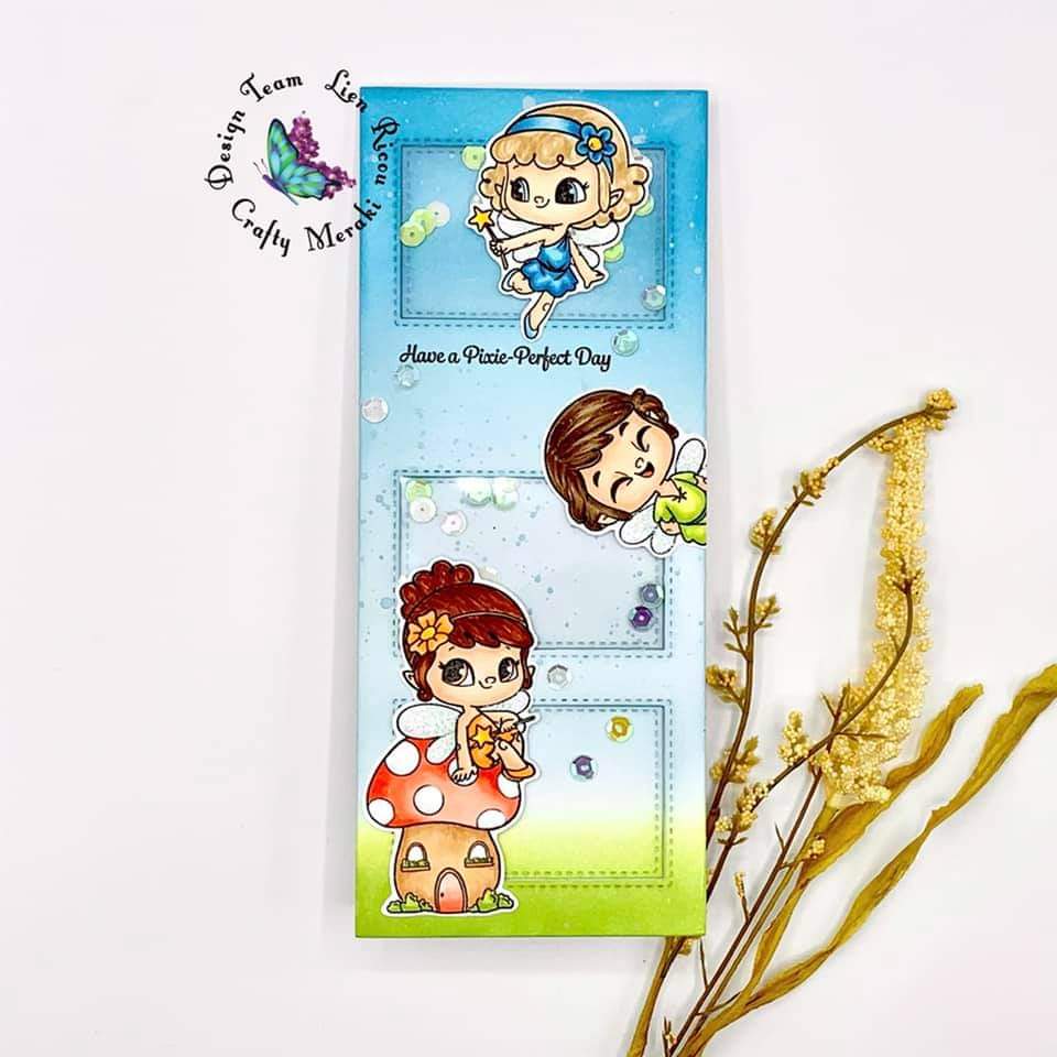 Crafty Meraki 3 Room Studio Slimline die - Crafty Meraki