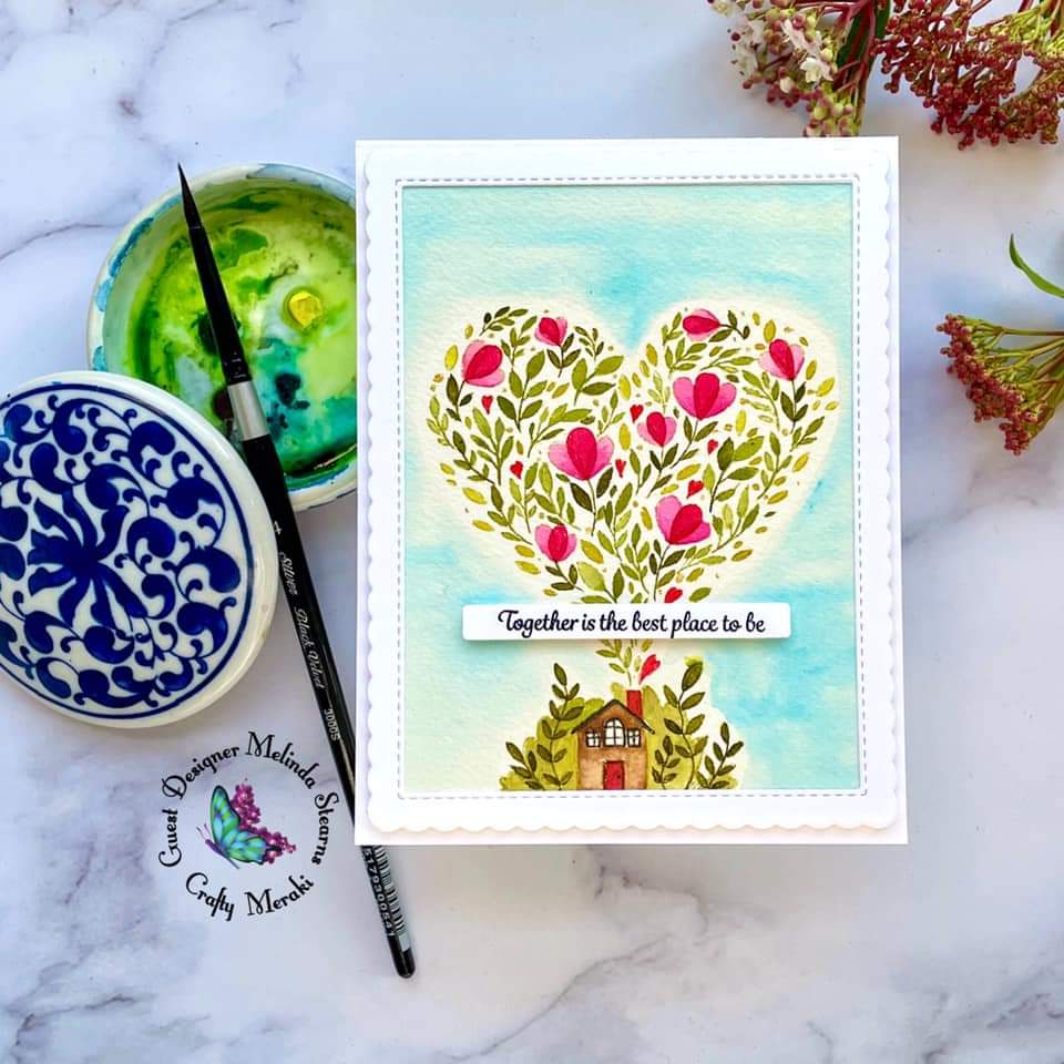 Crafty Meraki Home is where the Heart is stamp set - Crafty Meraki