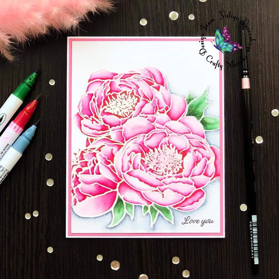 Crafty Meraki Magnificent Blooms stamp set - Crafty Meraki
