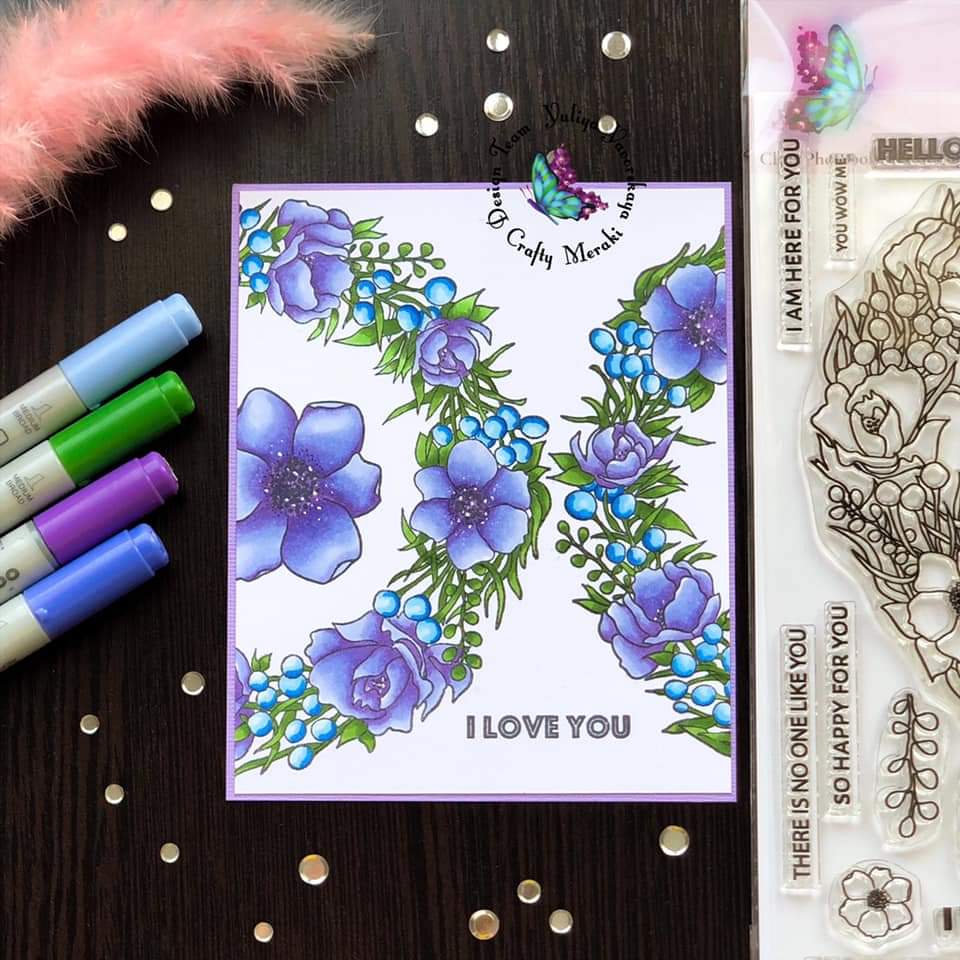 Crafty Meraki Sweet Friendship stamp set - Crafty Meraki