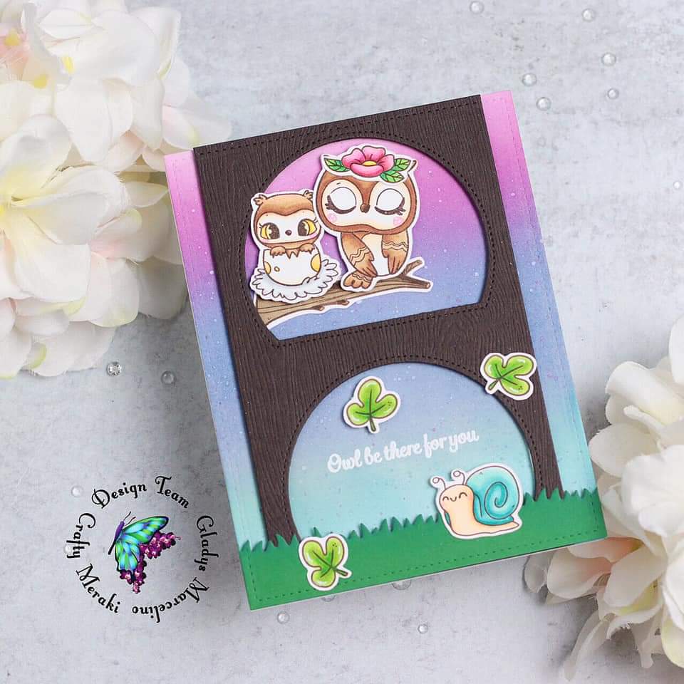 Crafty Meraki Owl Yours coordinating dies - Crafty Meraki
