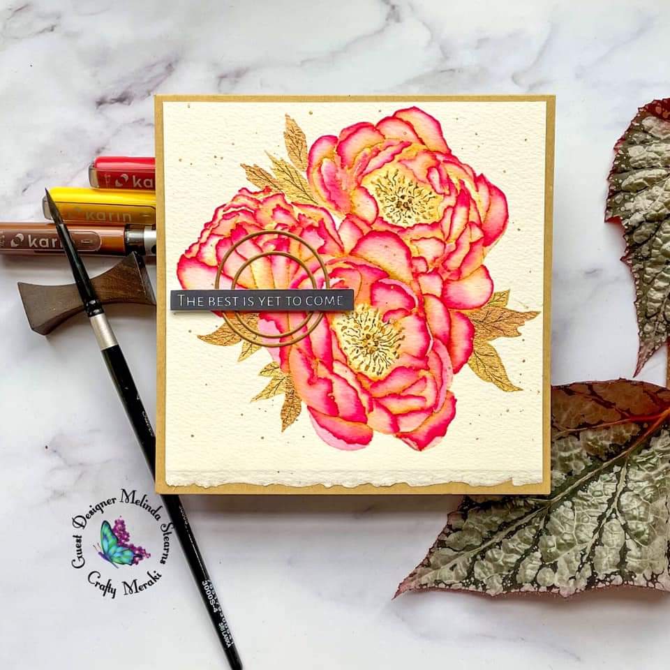 Crafty Meraki Magnificent Blooms stamp set - Crafty Meraki
