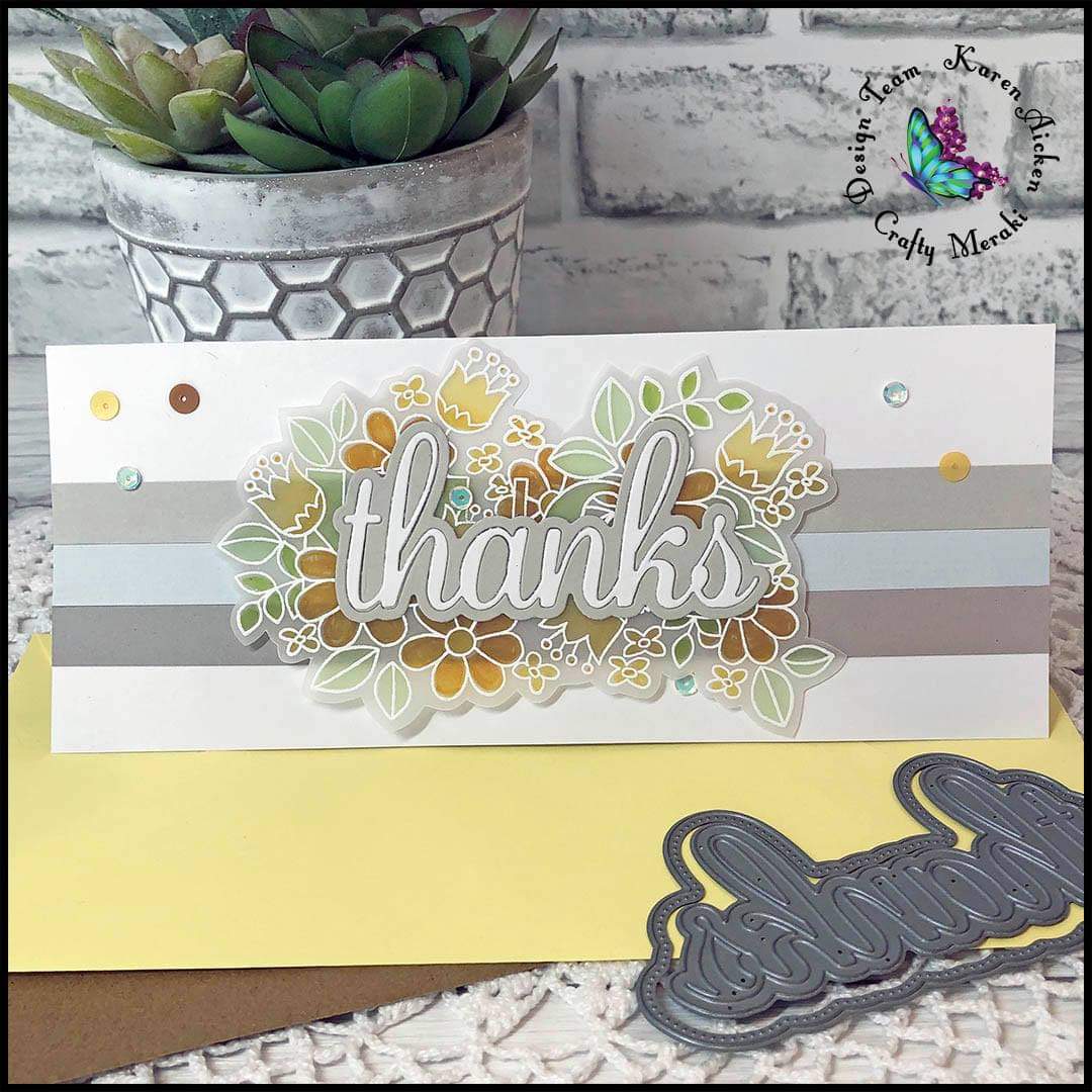 Crafty Meraki Floral Hugs stamp - Crafty Meraki