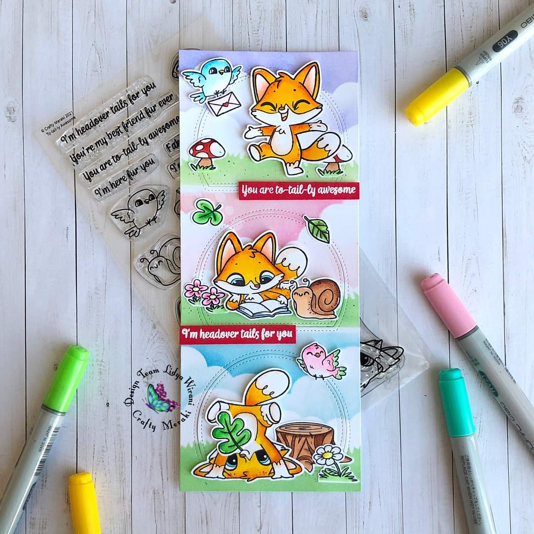 Crafty Meraki To-tail-ly Awesome Stamp set - Crafty Meraki