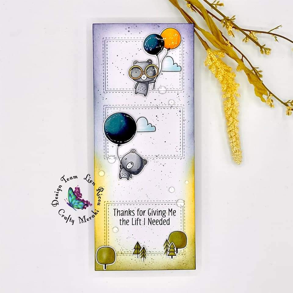 Crafty Meraki 3 Room Studio Slimline die - Crafty Meraki