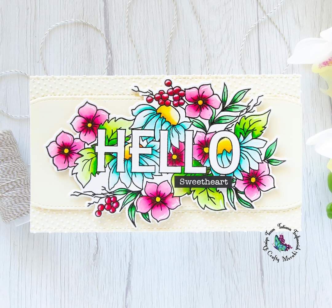 Crafty Meraki Scenic Route Slimline Para-Dies - Crafty Meraki