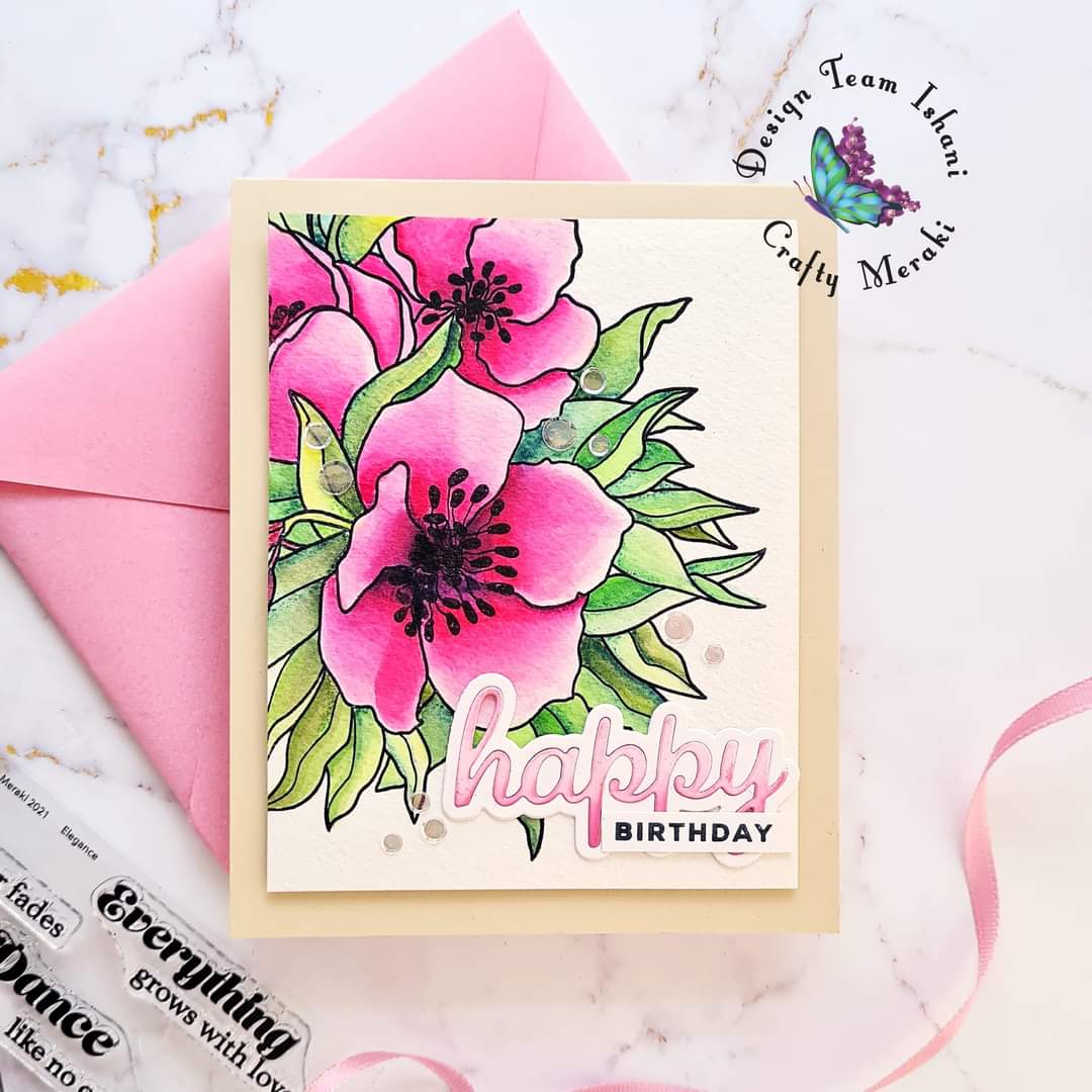 Crafty Meraki Elegance Stamp set - Crafty Meraki